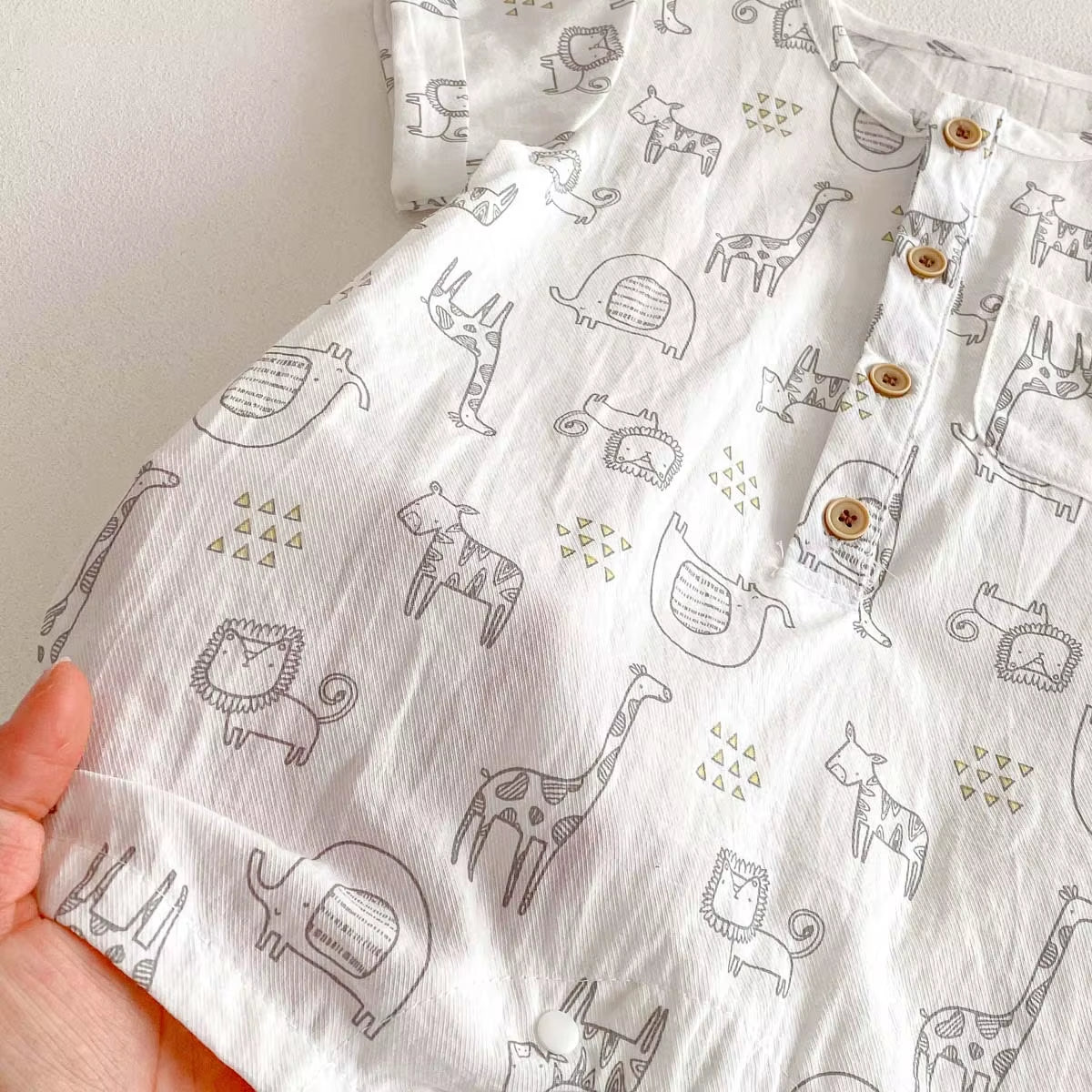 PlayPatch – Cartoon Cotton Romper for Babies