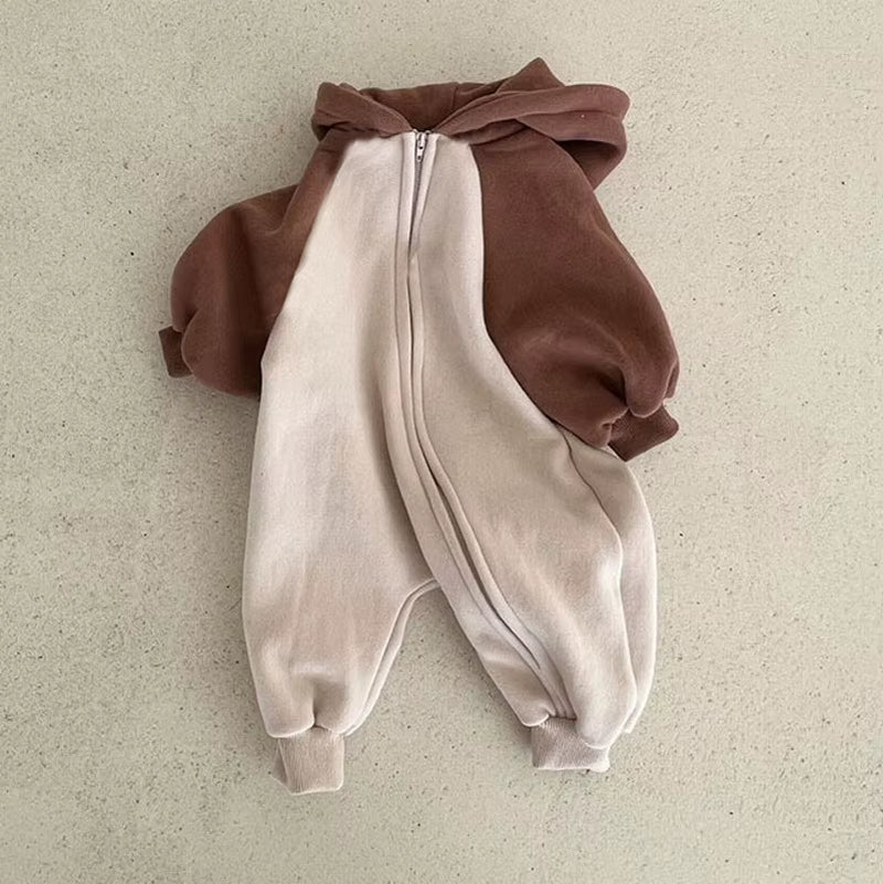 SnuggleTots™ Baby Romper – Cozy Cotton Style for Autumn & Winter